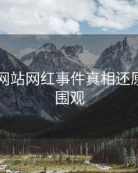 51视频网站网红事件真相还原，欢迎围观