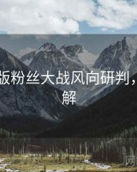 91网页版粉丝大战风向研判，点击了解